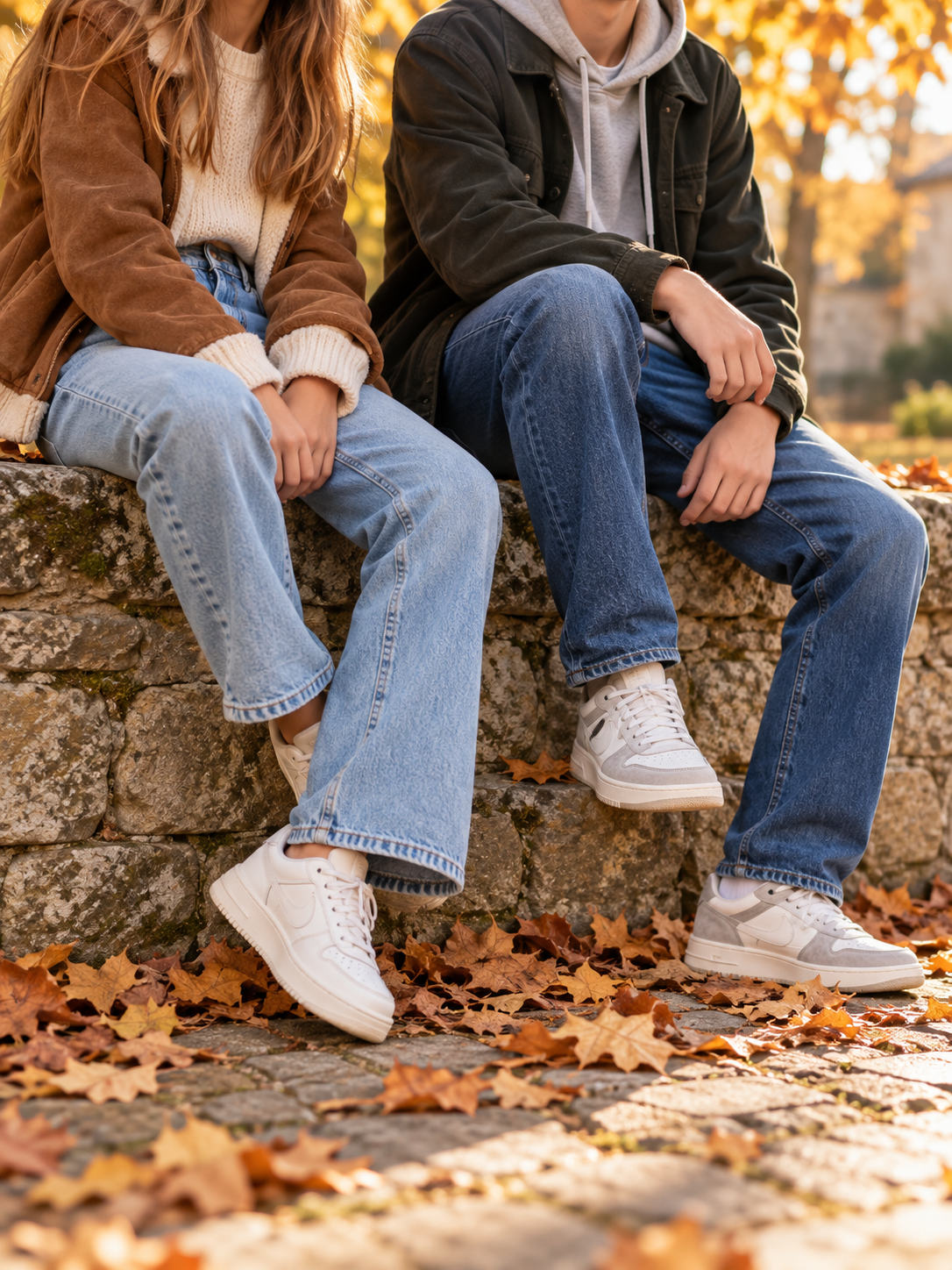 Moda autunnale jeans